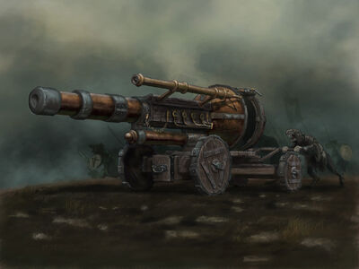 Cañón de Disformidad warhammer Mark of Chaos