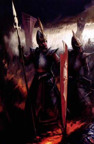 Guerreros Elfos Oscuros octava