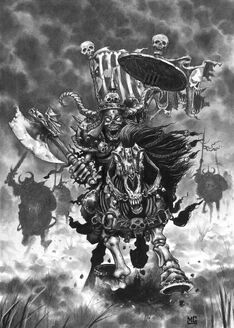 Jinetes No Muertos por Mark Gibbons Caballeros Negros