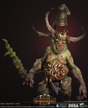 Heraldo de nurgle 1 total war warhammer 3