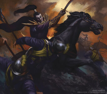 Incursión de Caballería Sidharth Chaturvedi Jinetes Elfos Oscuros