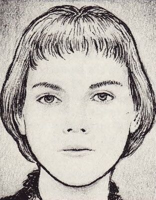 Retrato Genevieve Dieudonne por Martin McKenna
