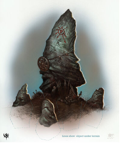 Warhammer Online monolito del Caos por Jonathan Kirtz.jpg