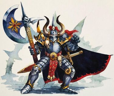 Guerrero del Caos de Warhammer Quest por Dave Gallagher
