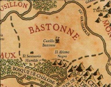 Mapa Bastonne