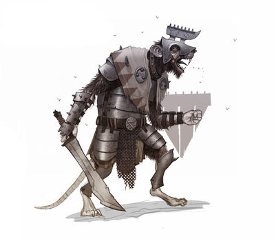Vermintide Skaven Guerrero Alimaña Concepto.jpg
