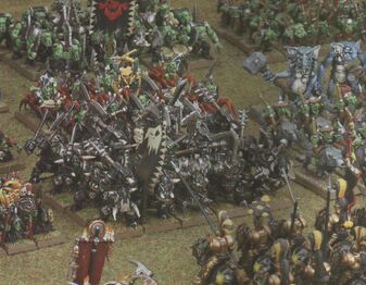 Batalla impertio y enanos contra orcos y goblins (2)
