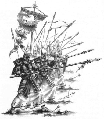 Lanceros Altos Elfos por Toby Hynes