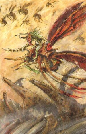 Zánganos de la Plaga por John Blanche