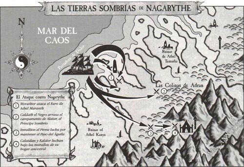 Mapa Nagarythe Lágrimas de Isha