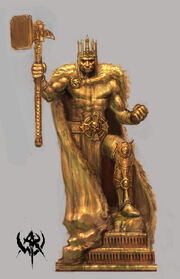 Sigmar statue