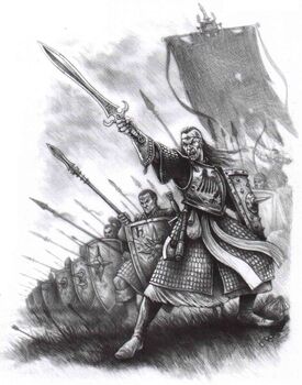 General mercenario Alto Elfo