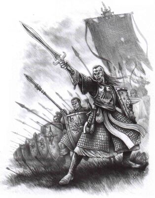 General mercenario Alto Elfo