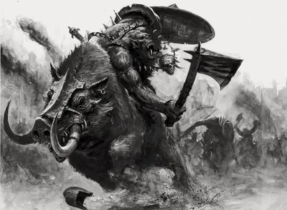 Jinetez de Jabalí por Paul Dainton