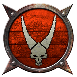 Emblema Warhammer Total War Cuerno Rojo