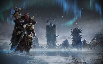 Wulfrik Warhammer Total War por Sandra Duchiewicz