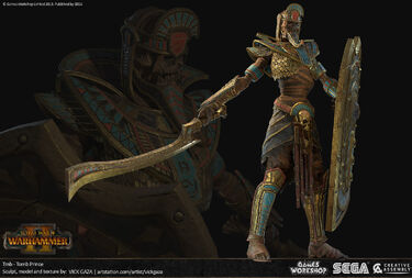 Príncipe funerario warhammer total war II por Vick Gaza