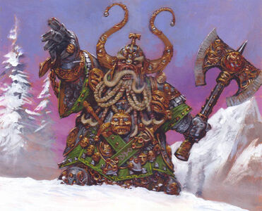 Thagrund Barbagris por Adrian Smith Señor Enano