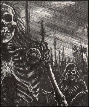 Regimineto esqueletos dibujo