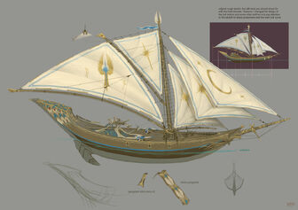 Barco Alto Elfo por Jonathan Kirtz