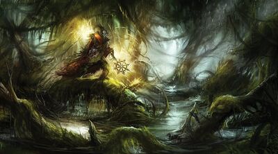 Hechicero del Caos Bosque Pantano Guerreros.jpg