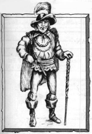 Mercader dibujo