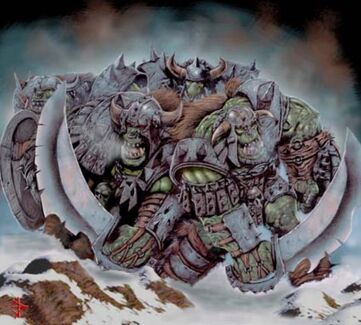 Battleworn Orcs by jimbradyart Orcos