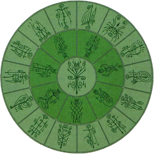 Mandala Elfos Silvanos