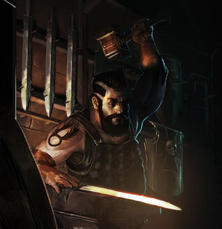 570x588 4605 Warhammer invasion blacksmith 2d fantasy warhammer blacksmith picture image digital art