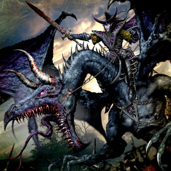 Ha'asek por Clint Langley Elfos Oscuro en Dragón Negro
