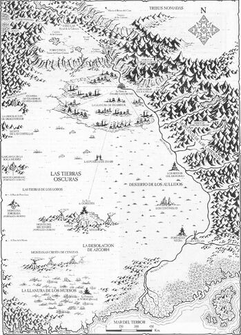 Mapa tierras oscuras