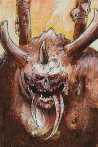 Ku'gath Nurgle Caos de John Blanche