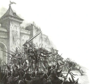 Imperio contra Elfos Oscuros Asedio Sol Llameante