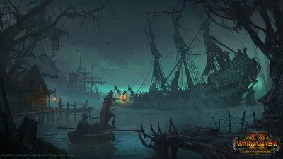 Costa del Vampiro Warhammer Total War II por Lucas Staniec