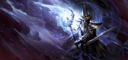 Portada La Espada de Caledor por Raymond Swanland Teclis.jpg