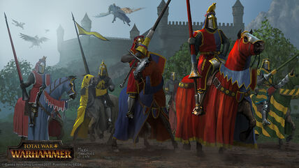 Título de Caballero Bretonia por Milek Jakubiec Warhammer Total War