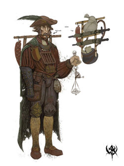 Vendedor Warhammer Online por Mike Franchina