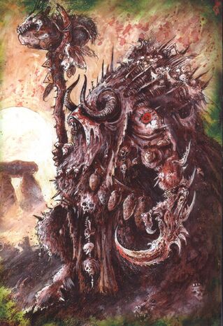 Morghur John Blanche Hombres Bestia