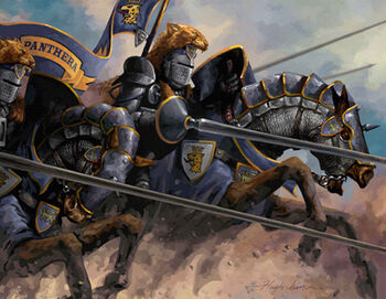 Caballeros Pantera por Hugh Jamieson