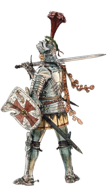 Caballero de Fortuna por Benoît Blary