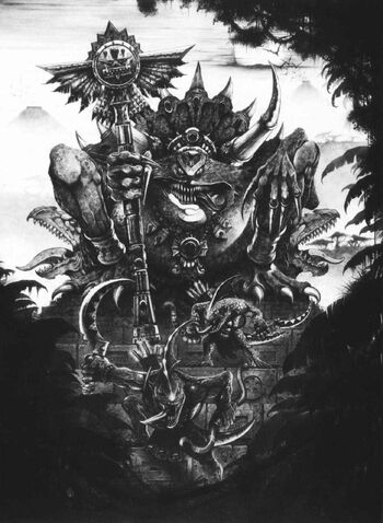 Gran Slann por Wayne England