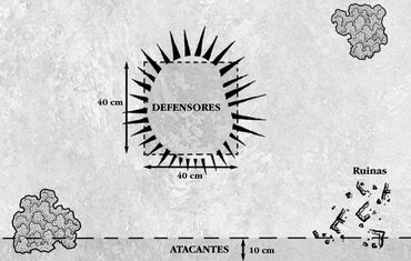 Mapa Batalla de colina orca
