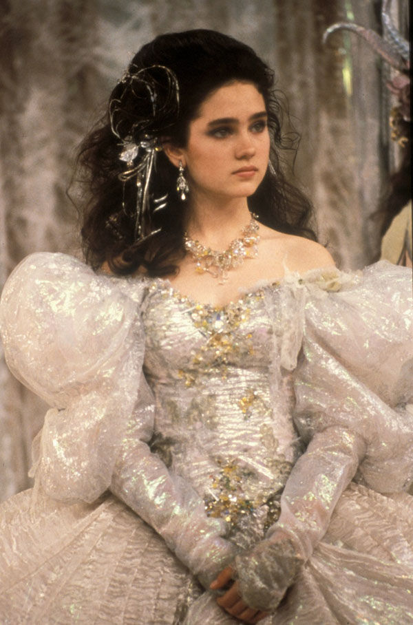 Jennifer Connelly as Sarah Williams in Labyrinth - 1986