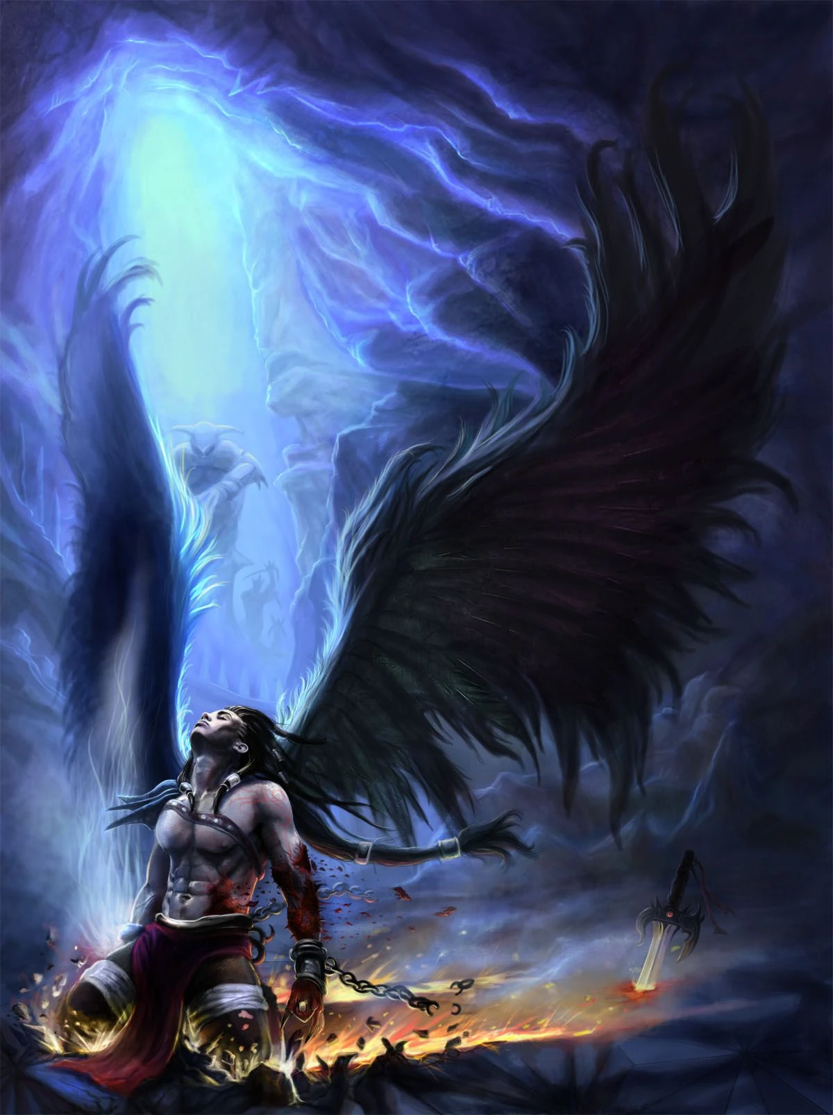 Light and Fallen Angel Fallen Angel | Labyrinth Comics Database