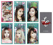 All 6 possible photocards