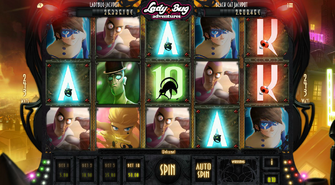 Multiple Villains Super Lady Luck Cards