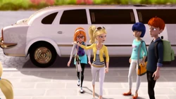 Click here to view the image gallery for Chloé's limousine.