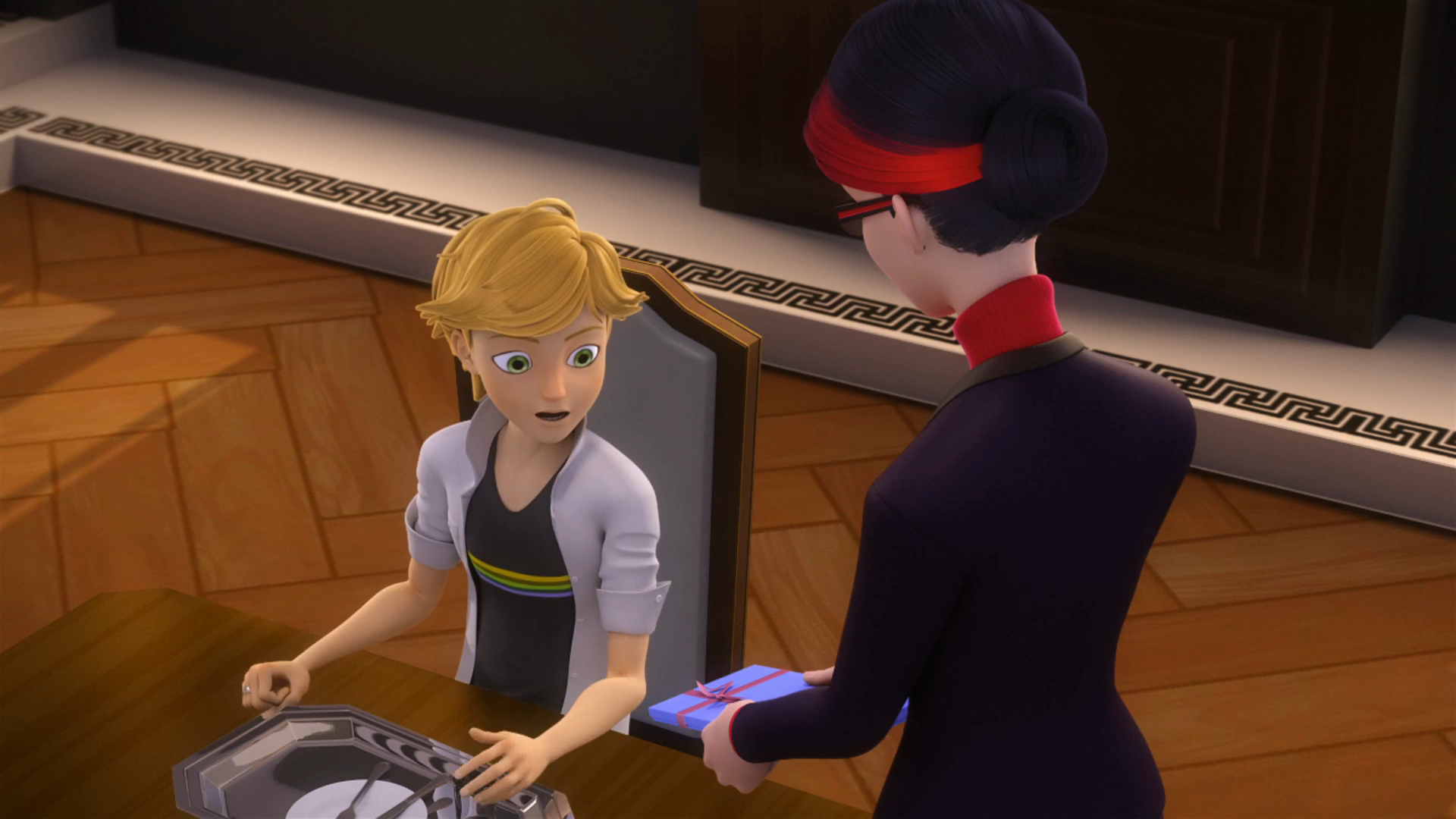 História Assistindo Miraculous ladybug ( Reescrita) - O Bubbler