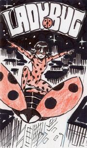 First drawing of Ladybug by Thomas Astruc