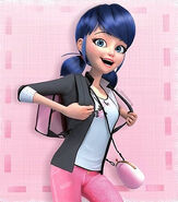 Marinette with her briefcase